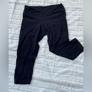 Capris leggings in black